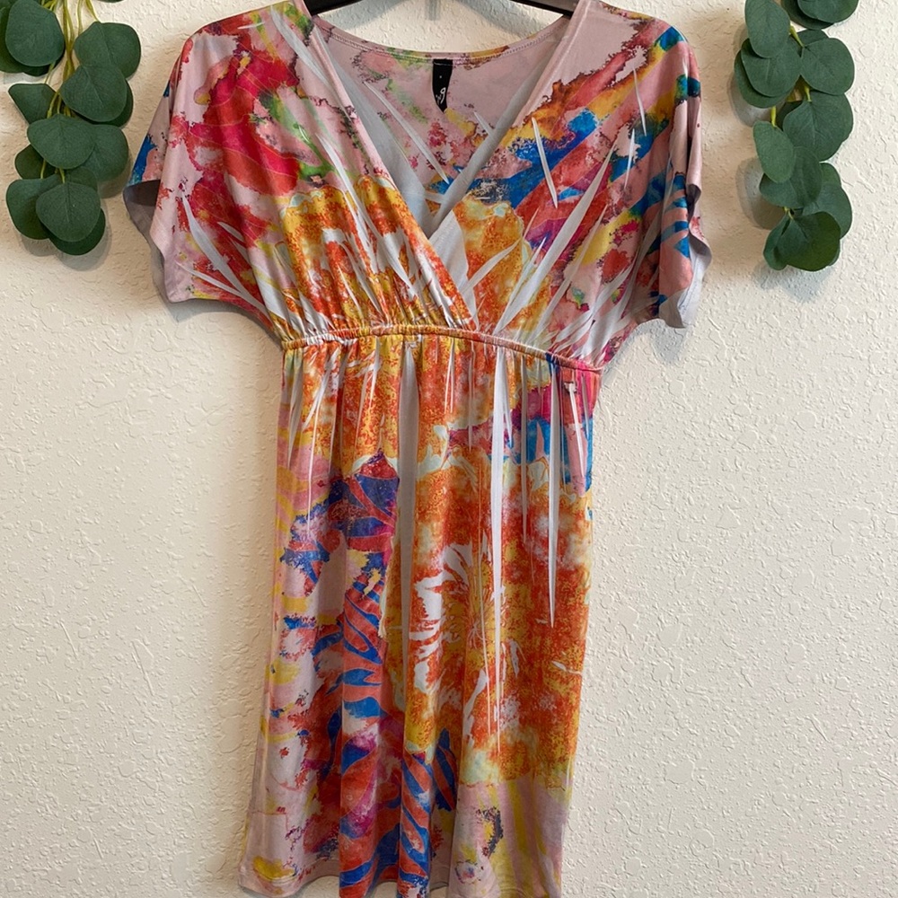 Early 2000’s Y2K Ing Colorful SunDress 💕